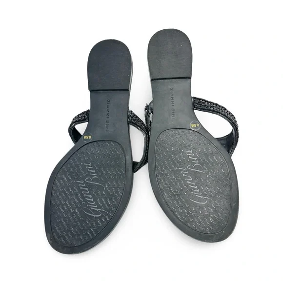 Gianni Bini Beaded Black Sandals Size 8.5! - Picture 3 of 9